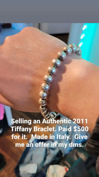 Tiffany bracelet sterling silver 2011