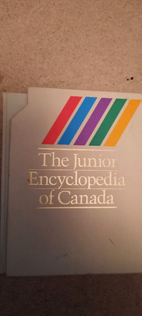 Set of the junior encyclopedias of Canada 