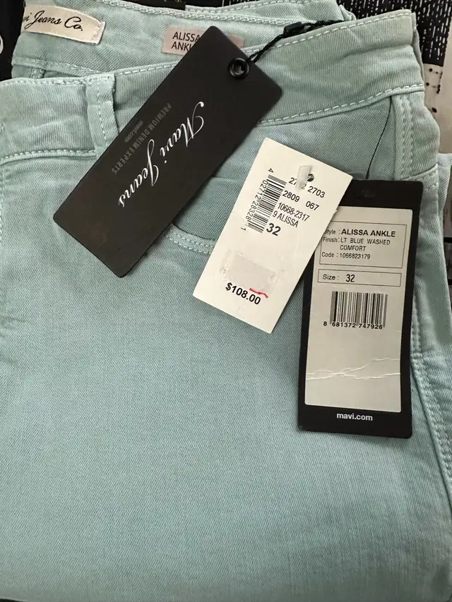 Mavi Alissa Ankle Jeans in Women's - Bottoms in Cambridge - Image 4