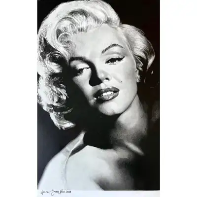 Original portrait of Marlene Monroe, View more