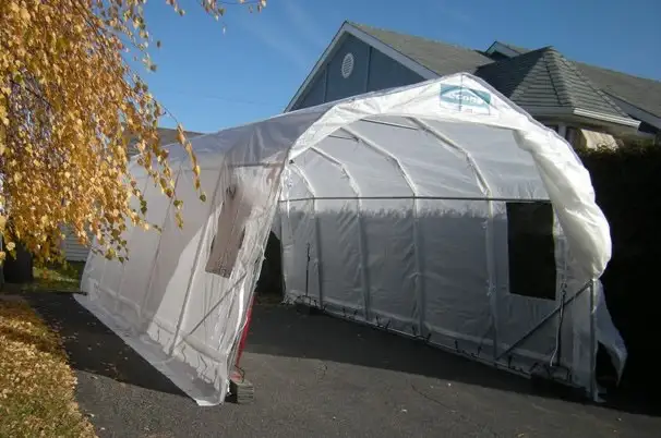 Temporary Shelter Installation