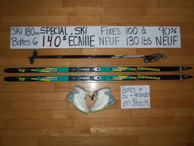 Ensembles kit de ski de fond écaille in Ski in Lévis - Image 3