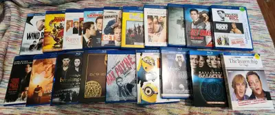 Collection of Blurays movies and more, View more