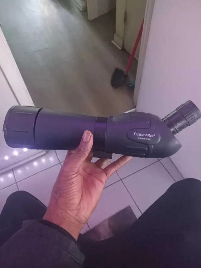 bushmaster spotting scope read description 