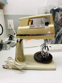 1960s GE 12-speed Stand/Hand Mixer Vintage *like new, rare*