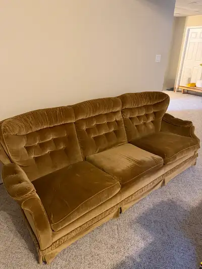 Three seat sofa and sofa chair, View more