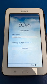 Tablette Samsung TAB E Lite 7.0" 8GB (Wi-Fi)