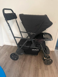 Joovy Caboose Too Ultralight sit to stand double stroller