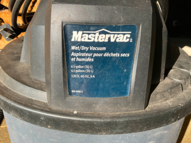 Master vac  Shop vac in Power Tools in Quesnel