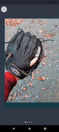 Softball gloves