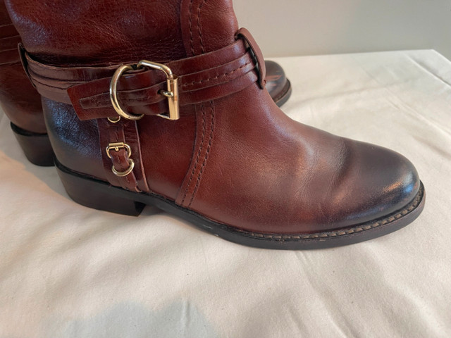 Vince Camuto Women’s Tall Leather Boots Brown Size 6.5 in Women's - Shoes in City of Halifax - Image 3