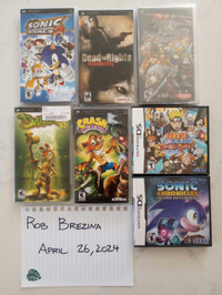 PSP & DS Games