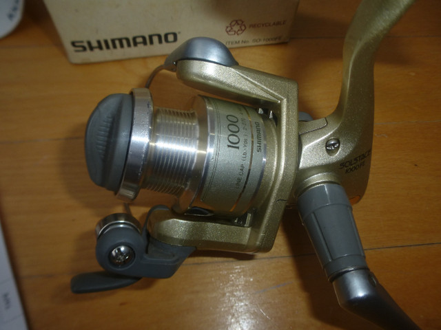 Petit moulinet peche truite, Shimano Solstace 1000FE, Fishing re dans Art et objets de collection  à Ville de Montréal - Image 3