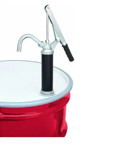 Lumax LX-1316 Black Heavy Duty Lever-Action Barrel Pump Fits 15-55 gallon drums with 1-1/2 inches or...