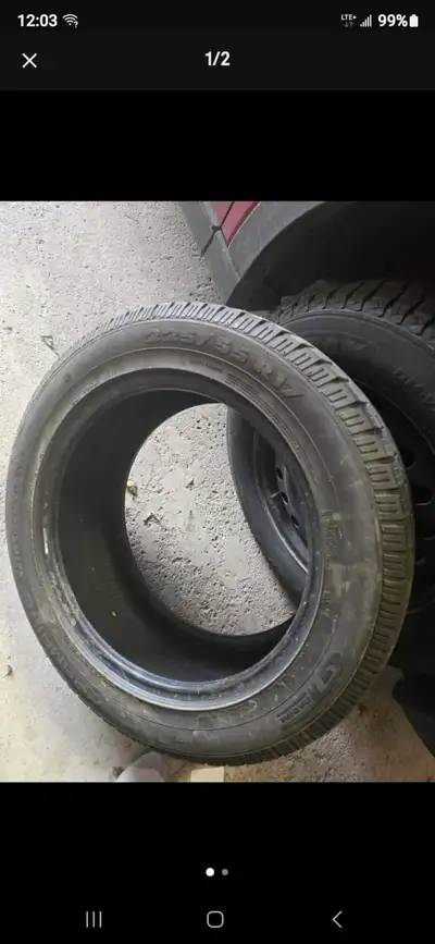 Up for grabs! GT Radial 225/55/R17 GT Radial Great tires and was on a Mazda CX-5 No longer needed as...