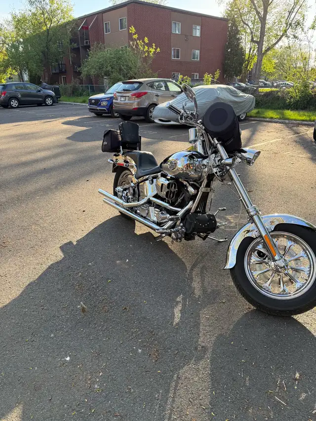 Harley Davidson 1991 customs édition  Chrome in Street, Cruisers & Choppers in Longueuil / South Shore - Image 7