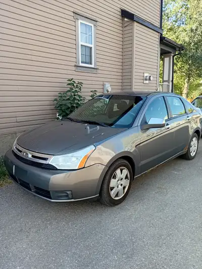 Solid vehicle, runs well. Rebuilt motor. Winter tires included, purchased last year. No a/c.