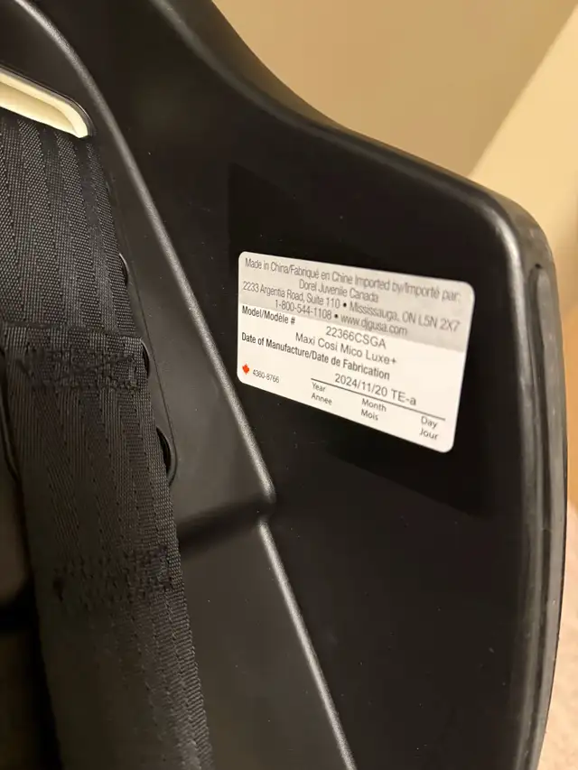 Maxi Cosi Mico Luxe+ Car Seat in Strollers, Carriers & Car Seats in Edmonton - Image 7
