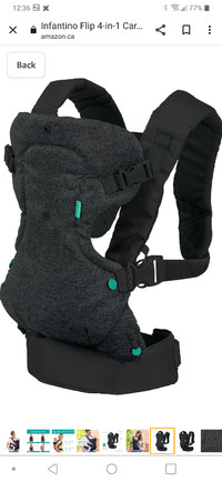 Infantino baby carrier 4 in 1