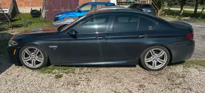 2014 535d xdrive M package, emergency braking, lane keep assist, blind spot assist, 360 cam adaptive...