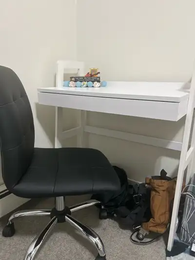 IKEA Desk and Chair, View more