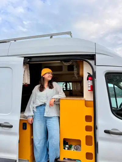 We spent almost two years living in this van full-time — not weekends, not road trips, but actually...