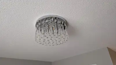 Modern Glass Pendant Light Fixture – Elegant Bedroom Lighting, View more