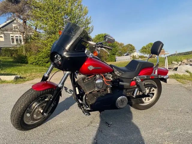 Harley Davidson FatBob in Street, Cruisers & Choppers in City of Halifax - Image 3