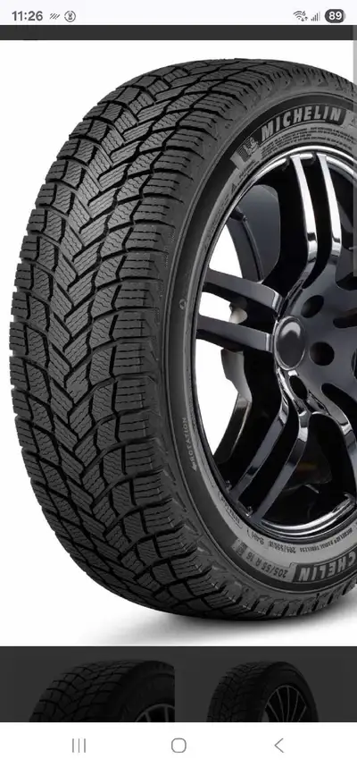 235/35r/19 Michelin x snow tires a set of 4 One season used lots of tread still $1500.00 pickup in e...