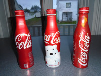 Bouteille décorative Ours polaire et coca-cola