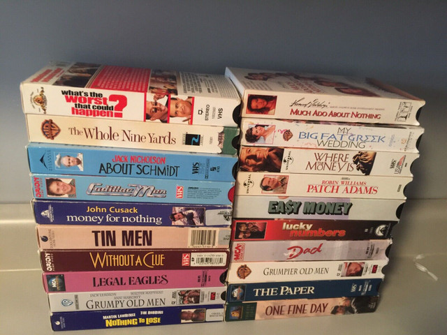 VHS tapes movies comedy/love | CDs, DVDs & Blu-ray | Winnipeg | Kijiji