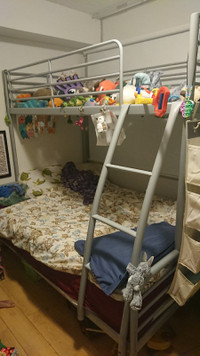 Reposted - Twin over Double Steel Bunk Bed