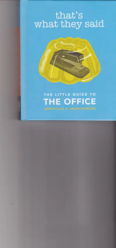 HC Book - That's What They Said: The Little Guide To The Office., View more