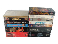 Only $10 for 13 CLASSIC ACADEMY AWARD WINNING MOVIES VHS/DVD