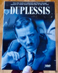 COFFRET de 3 DVD - DUPLESSIS mini-série TV Radio-Canada D.ARCAND