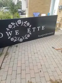 Shop sign used