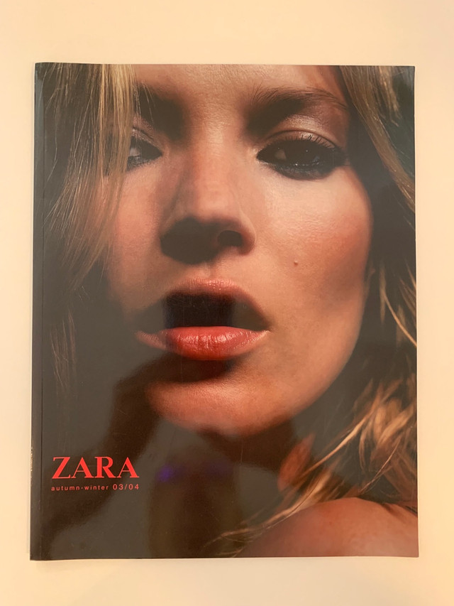 Catalogue Zara AH/FW 2003-04 Kate Moss only dans Magazines  à Ville de Montréal