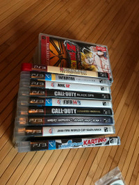 PS3 Games (COD, Fifa, Naruto,  Lego star wars, NHL,  Infamous)