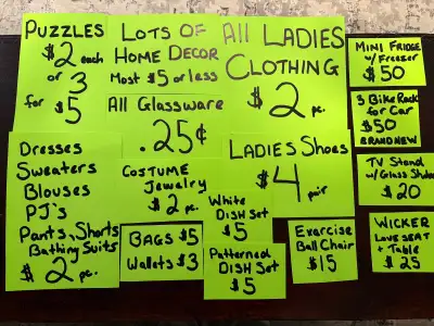 Yard Sale May.30th 8am-12 Preston , View more