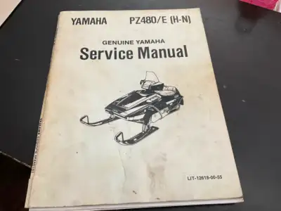 Complete service Manuel for Yamaha Phazer (80s to early 90s model).