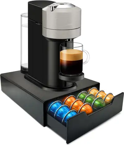 NEW Coffee Pod Drawer for Nespresso Vertuo Holder Large Capacity, View more