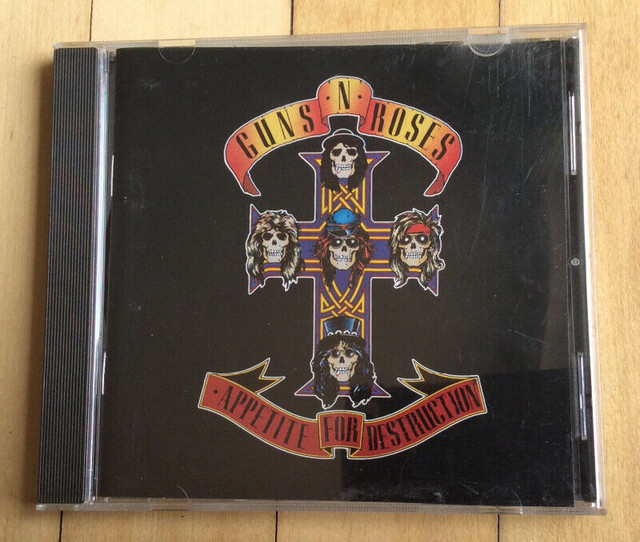 CD - «&nbsp;Appetite for Destruction&nbsp;» de GUNS N ’ROSES dans CD, DVD et Blu-ray  à Ville de Québec