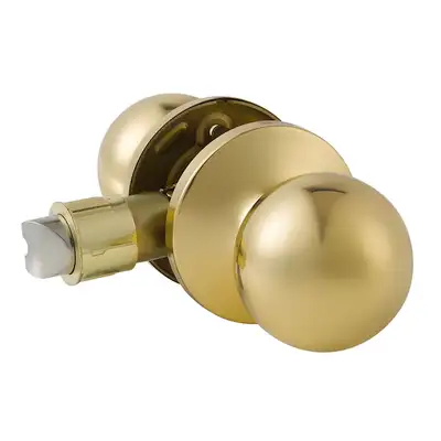 RONA Bolae Passage Door Knob and Rosette without Lock - Polished Brass. Reason for sale - selected w...