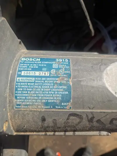 Mitre Saw. Bosch, View more