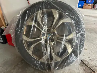 Rim condition is good, tires are old tires