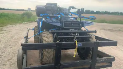 VERY CLEAN MACHINE! Brand new mud tires from Royal Distributing and new battery. Runs great, fires u...