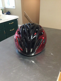 Red Bicycle  Helmet