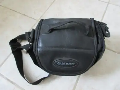 Versatile camera cam case with shoulder strap, View more