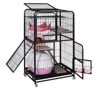 Grande cage Neuf qualite chat furet chinchillas/New cat cage