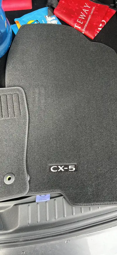 2023 cx-5 mats, both fabric and all weather mats $50 firm